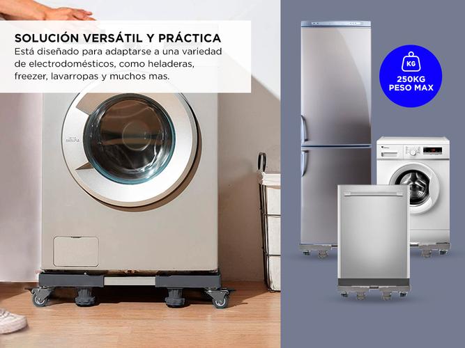 Soporte Para Electrodomésticos Gadnic FlexiFridge 10 Con Ruedas - 2