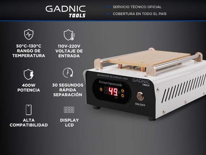 Maquina Separadora De Pantalla Gadnic 948D Pantalla LCD 8 Pulgadas - 1