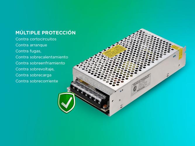 Kit x6 Fuente Switching 12v 10amp Regulada  - 3