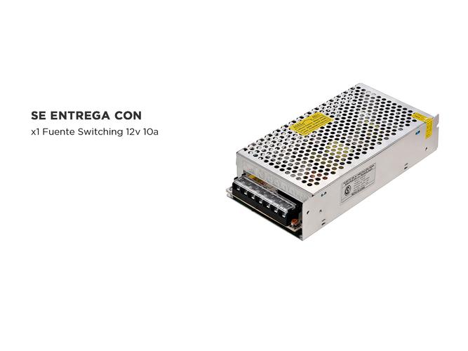 Fuente Switching 12v 10a Regulada Proteccion Tira Led Cctv - 6