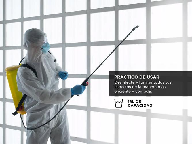 Pulverizador Gadnic FUM2 Mochila Fumigadora Eléctrica 16 Litros - 3