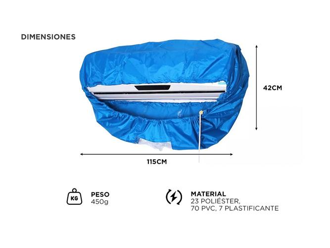 Funda Cobertor de Limpieza Gadnic para Aire Acondicionado Impermeable - 3