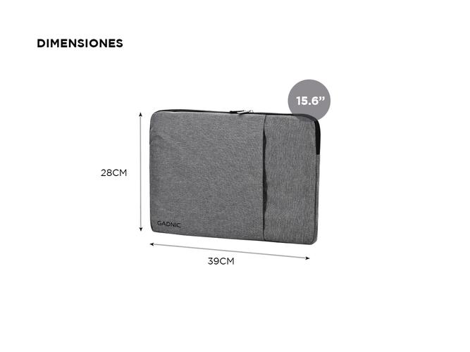 Funda Para Notebook Con Bolsillo Gadnic COVER02  - 4