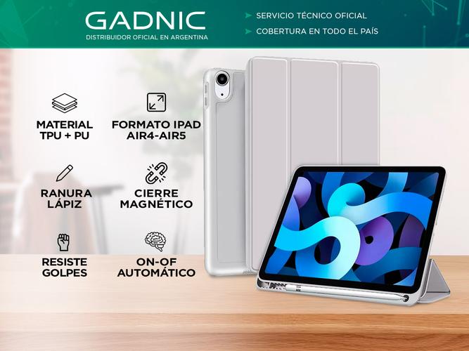 Funda Smart Cover iPad 10.9 air 4/5 Gadnic COVER9 Plegable  - 1
