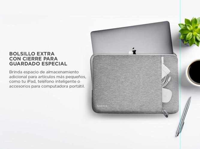 Funda Bolso Gadnic Notebook Proteccion En Esquinas Premium Acolchonada - 2