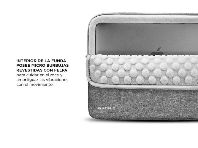 Funda Bolso Gadnic Notebook Proteccion En Esquinas Premium Acolchonada - 3