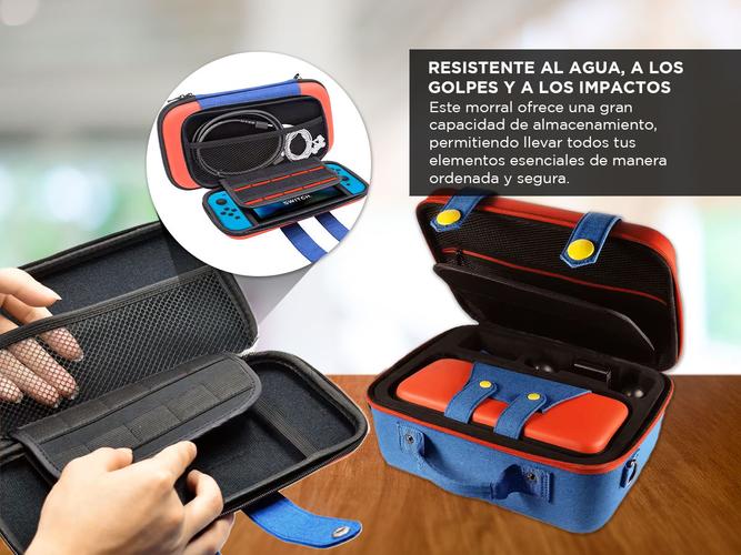 Funda Para Nintendo Switch 2 en 1 Gadnic Estuche y Morral Rígido - 2