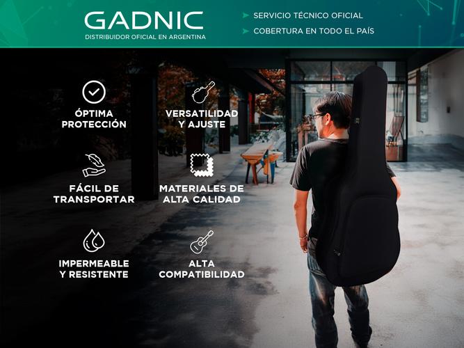 Funda para Guitarra Gadnic Acolchada y Reforzada - 1