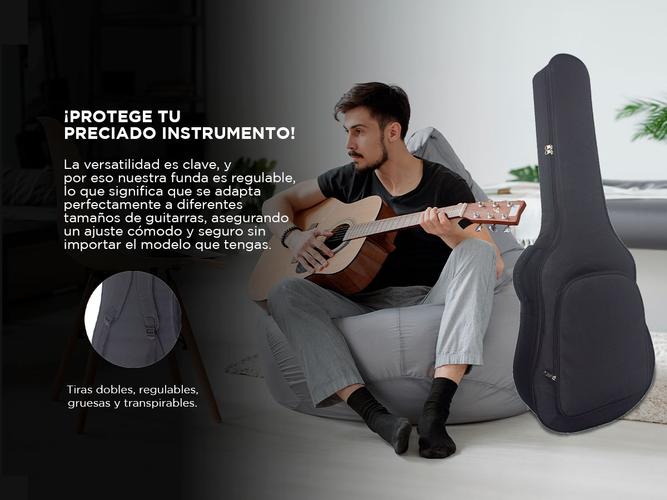 Funda para Guitarra Gadnic Acolchada y Reforzada - 2