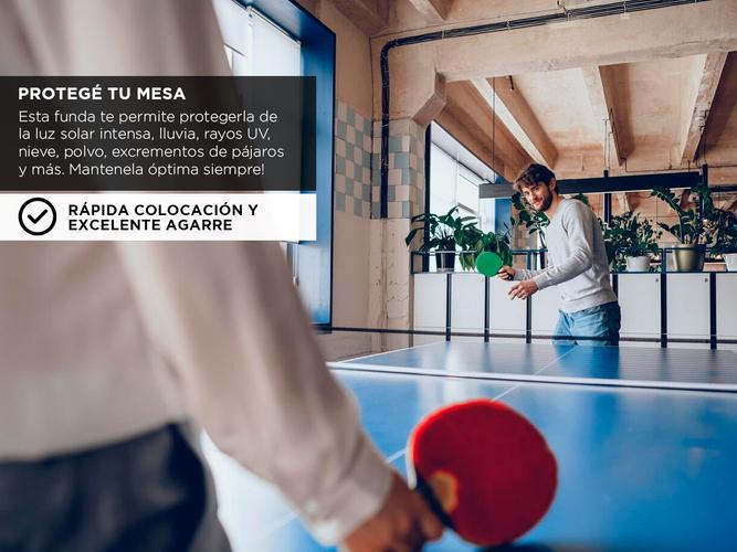 Funda Cubre Mesa para De Ping Pong Gadnic Impermeable con Cierre - 2