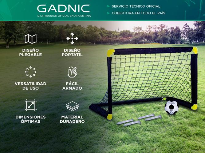 Arco de Fútbol Gadnic Plegable - 1