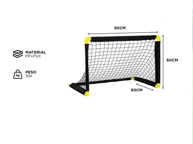 Arco de Fútbol Gadnic Plegable - 4