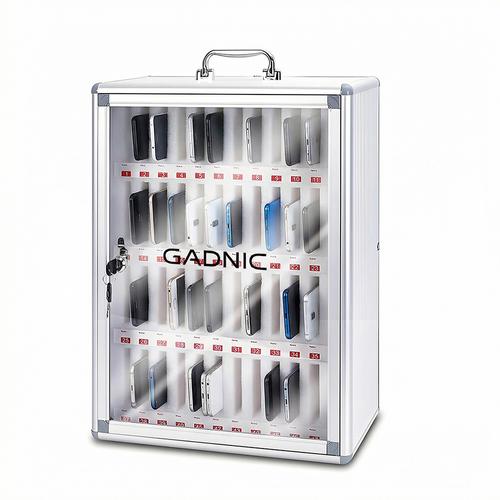 Gabinete Para Celulares Gadnic x48 Puerta Acrílica Interior Acolchado - 0