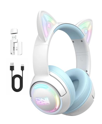 Auriculares Gamer Onikuma GT838 Triple Conexión RGB Con Micrófono - 4