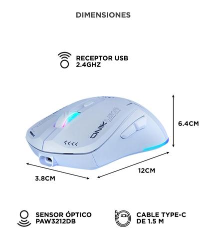 Mouse Gamer Onikuma CW917 Luces RGB - 3
