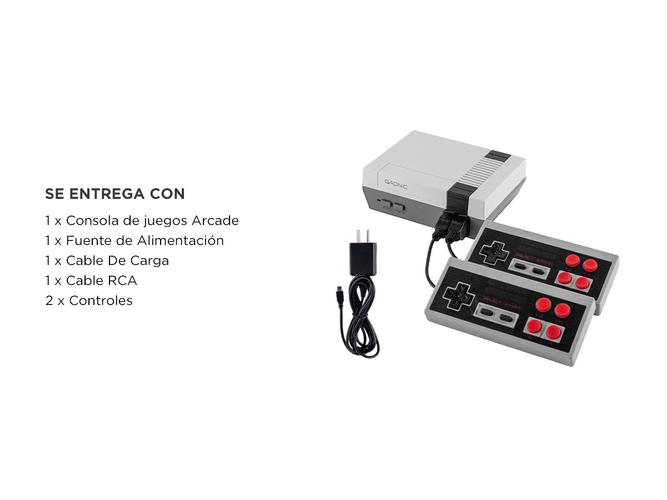 Consola de Juegos Arcade Retro Gadnic GM2 - 6