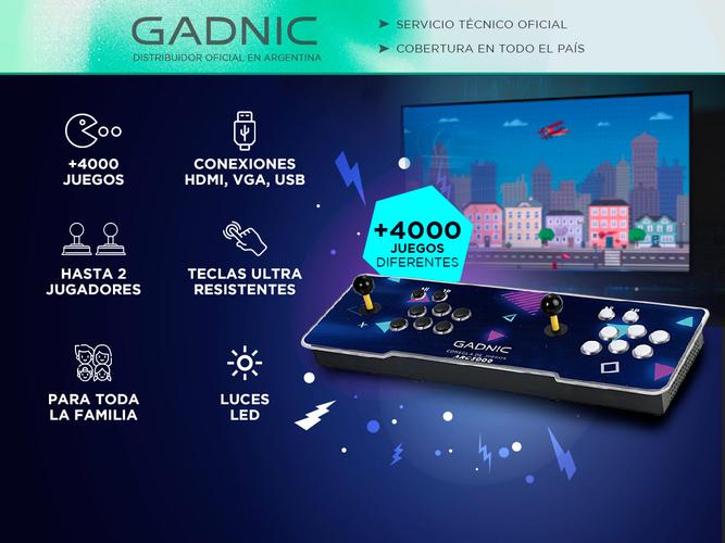 Consola de Juegos Arcade Gadnic  Usado - 1