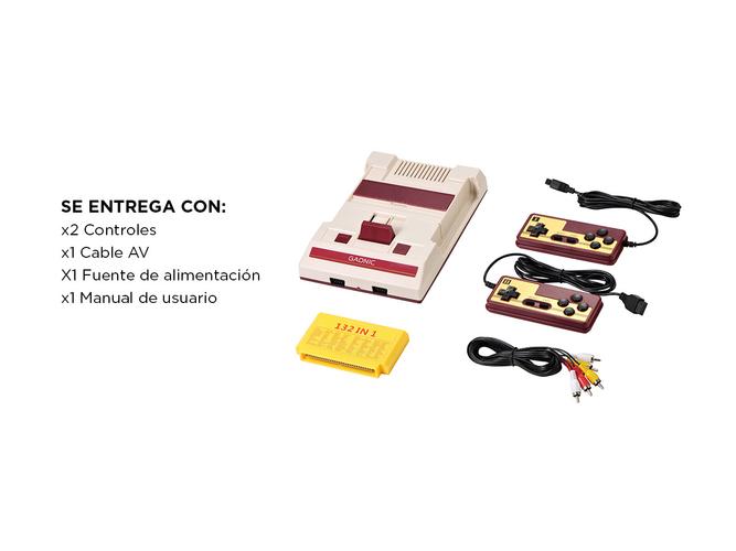 Consola de Juegos Retro Gadnic GMB4 8 Bits Classic 2 Controles - 6