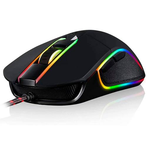 Mouse Gamer Gadnic M8 High 6 Botones RGB USB - 0