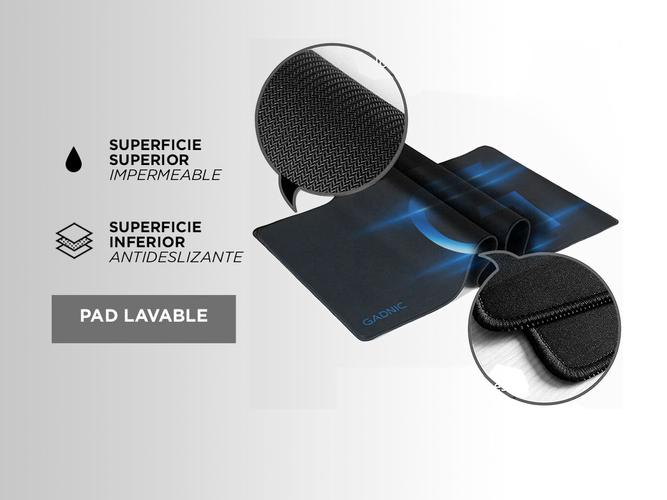Mousepad Gamer Gadnic Large 60x30cm - 2