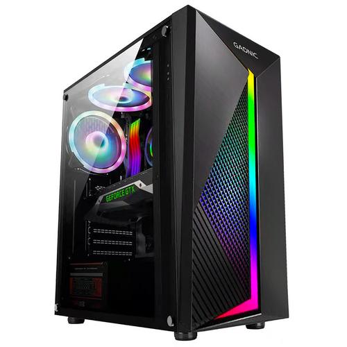 Gabinete Gamer Pc Atx Gadnic Apocalipsis 6 Coolers  - 0