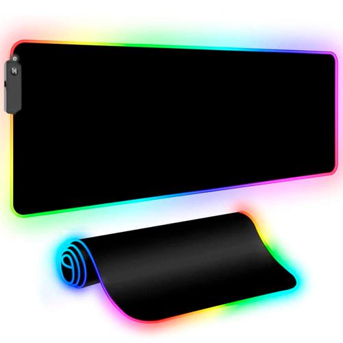 Mousepad Gamer XL Rgb 800 x 300 x 4 mm Speed Edition 7 modos Rgb - 0