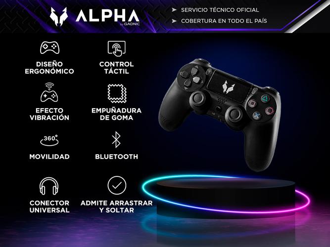 Joystick Inalambrico para Play 4 Gadnic JS7 Gamer Playstation 4 - 1