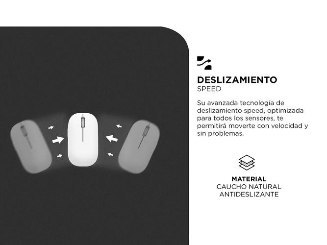 Mouse Pad Gadnic G43F XL 60x35cm para escritorio Impermeable  - 4
