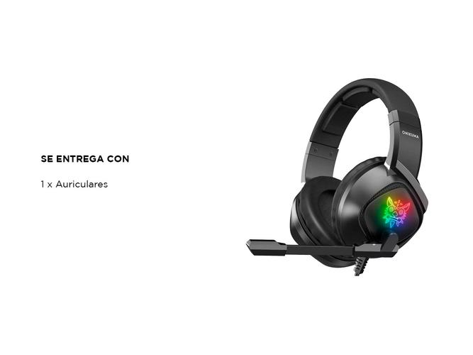 Auriculares Gamer Onikuma K19 Con Luz Micrófono - 4