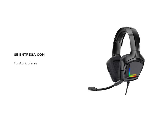 Auriculares Gamer Onikuma K20 Luz rgb LED - 5