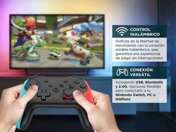 Joystick Control Inalámbrico Gadnic Joyst60 Para Nintendo Switch - 2