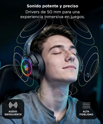 Auriculares Gamer Onikuma K9 con Luz Rgb LED y Micrófono - 2