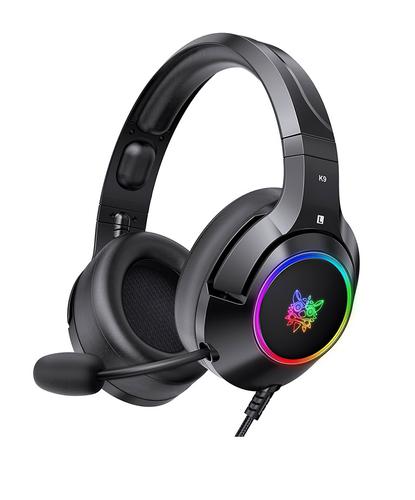 Auriculares Gamer Onikuma K9 con Luz Rgb LED y Micrófono - 5
