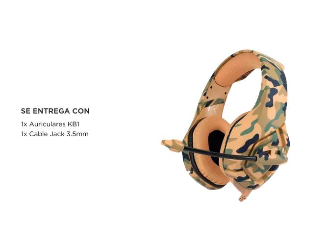 Auriculares Gamer Onikuma K1-B con Micrófono - 5