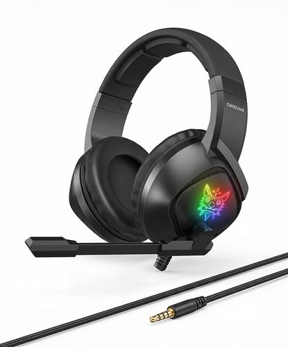Auriculares Gamer Onikuma K19 con Luz RBG LED - 6