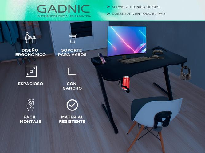 Escritorio Gamer Gadnic Fibra de Carbono - 1