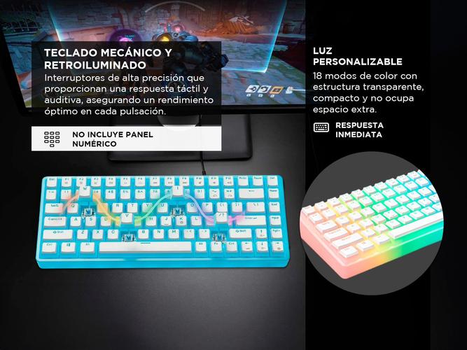 Teclado Mecánico Onikuma G30 Gamer Retroiluminado - 2