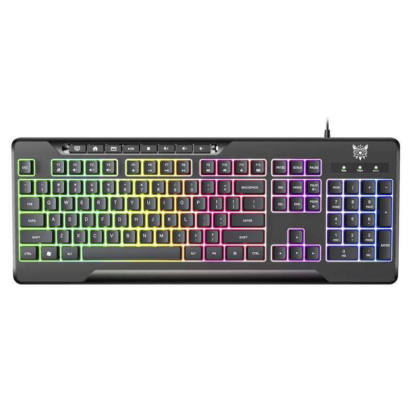 Teclado Gamer Para Juegos Onikuma Con Cable Retroiluminado Bidcom