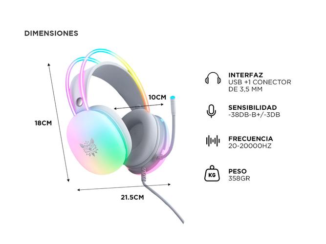 Auriculares Para Juegos De PC Onikuma Con Micrófono  - 4