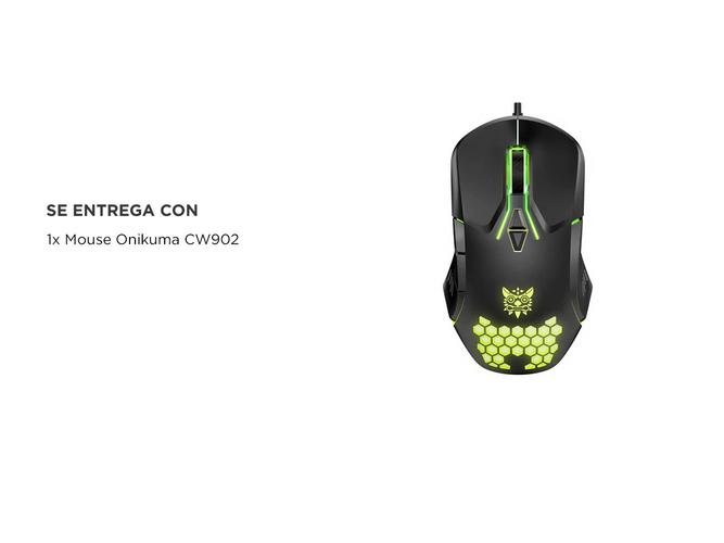 Mouse Gamer Onikuma CW902 con Luz Led Rgb - 5