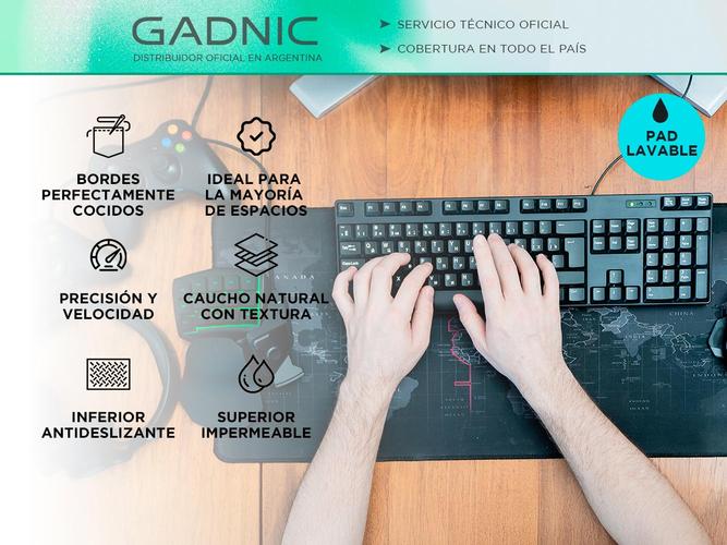 Mousepad Gamer Gadnic Extra Large 80x40cm  - 1