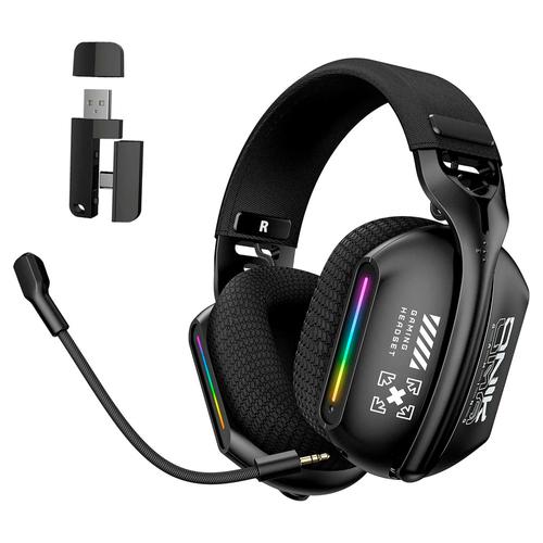 Auriculares Gamer Onikuma GT808 RGB Micrófono PS5 Xbox PC  - 0