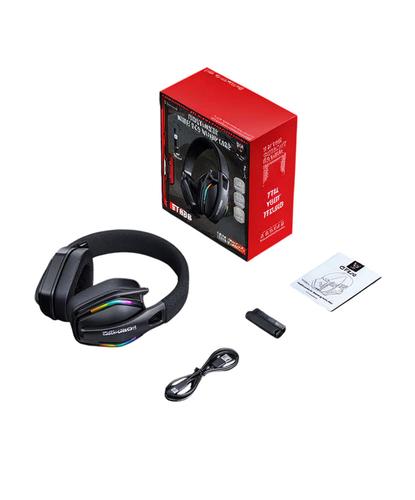 Auricular Gamer Onikuma GT826 Luz RGB Tres Modos Conexión Bluetooth  24G  USB-C - 5