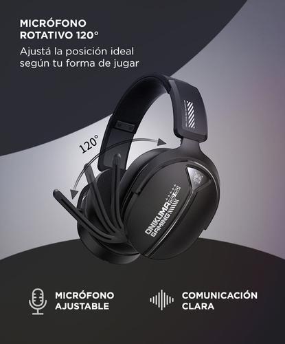 Auriculares Gamer Onikuma GT887 Inalámbricos 4 Modos Micrófono Cancelación Ruido - 3