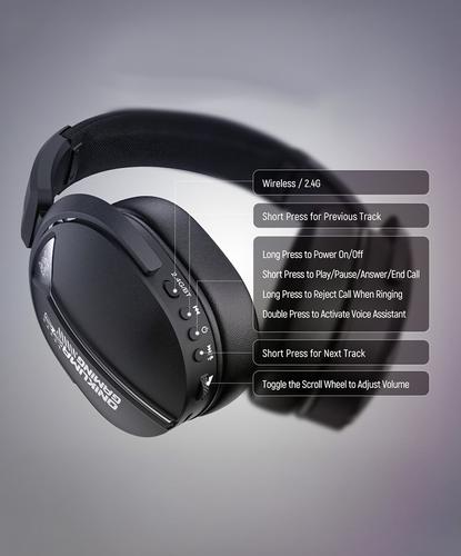 Auriculares Gamer Onikuma GT887 Inalámbricos 4 Modos Micrófono Cancelación Ruido - 4