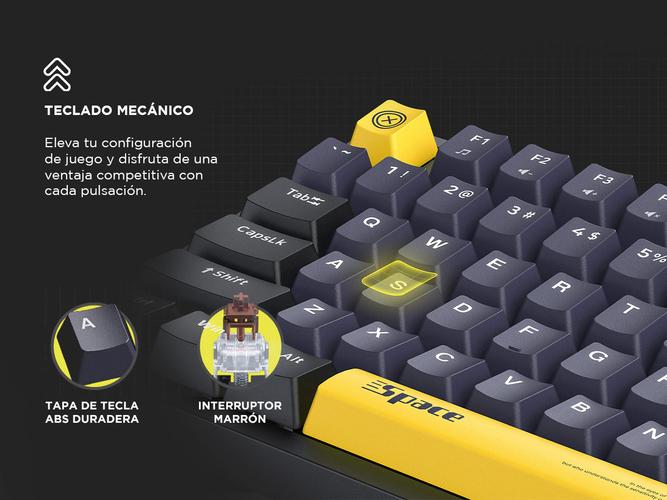 Teclado Mecanico Gamer ONIKUMA G38 98 Teclas Con Cable  - 3