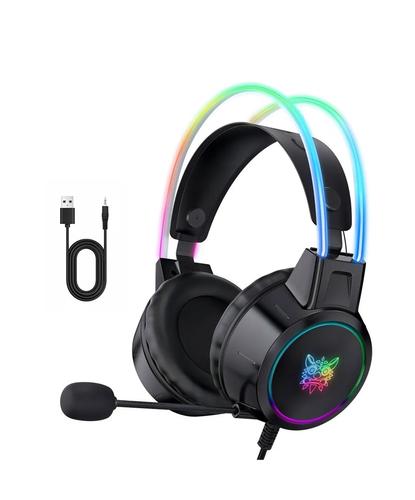 Auriculares Gamer Onikuma X15 PRO RGB Con Micrófono - 4