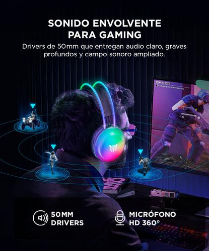 Auriculares Gamer Onikuma X29 RGB Con Micrófono - 2