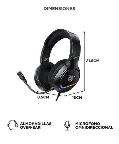 Auriculares Gamer Onikuma X31 RGB Con Micrófono - 3