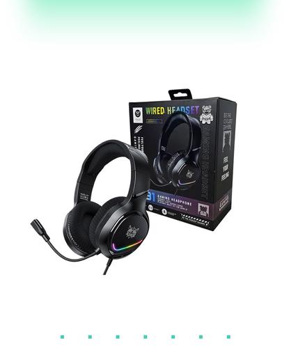 Auriculares Gamer Onikuma X31 RGB Con Micrófono - 4